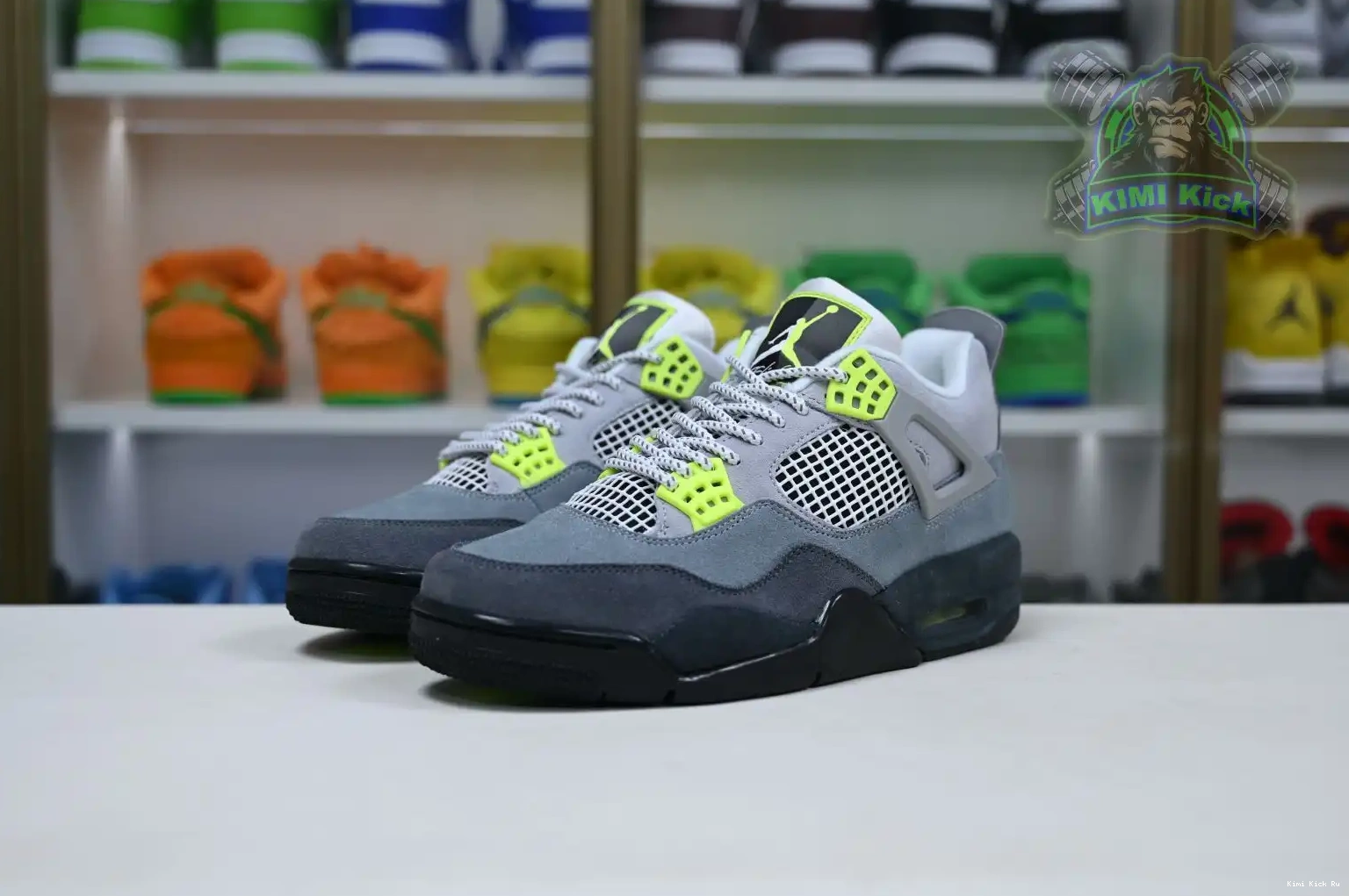 Jordan 4 retro Jordan Air se'95neon Kimikick 0605